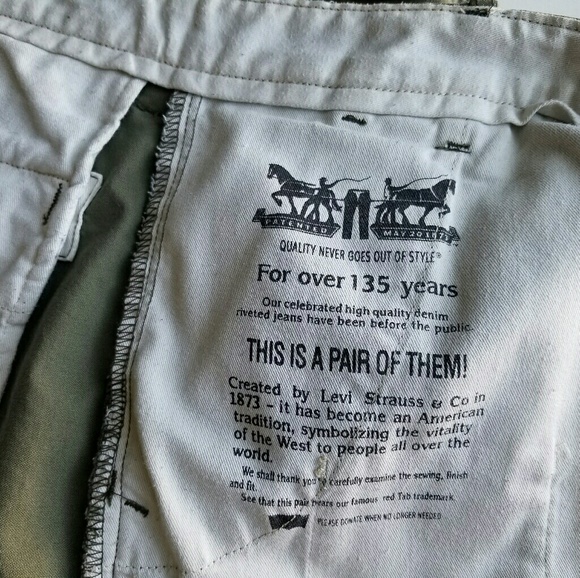 Levi's Chino Pants - Burnt Olive - Picture 5 of 7